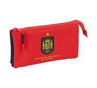 Trousse d'école RFEF Rouge Bleu (22 x 12 x 3 cm)