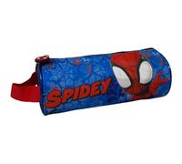 Trousse d'école ronde avec poignée d'école de papeterie, organisateur de crayons de couleur, Spidey, Organisateur de sac