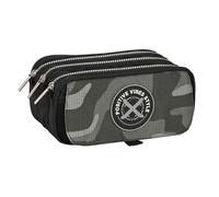 Trousse d'école Safta Stone Noir 21,5 x 10 x 8 cm
