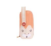 Milan Kit 4 Filled S Fun Animals Special Series Pencil Case Orange Homme