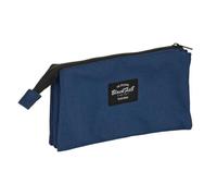 Trousse d'Ã©colier BlackFit8 Urban Noir Blue marine (22 x 12 x 3 cm) Bleu
