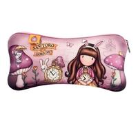 Trousse D'écolier - Gorjuss - Just One Second Saumon - Polyester Néoprène - 22 X 11.3 X 1 Cm