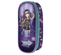 Trousse d'écolier - Gorjuss - Up and away - Violet - Polyester - Zippée Violet