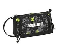Trousse D'écolier Kelme Jungle Noir Gris Citron 20 X 11 X 8.5 Cm - Safta - Enfant - Mixte