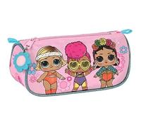 Trousse D'écolier - Safta - Lol Surprise! Glow Girl - Rose - 20 X 8.5 X 8 Cm - Enfant