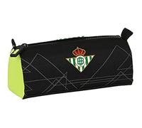 Trousse D'écolier - Safta - Real Betis Balompié - Noir/Vert Citron - 21 X 8 X 7 Cm - Mixte