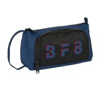 Trousse d'écolier - SAFTA - Urban Noir - 20x11x8.5 cm - Matériaux recyclés - Mixte Bleu