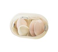 Trousse d'éponge de maquillage - Boîte de rangement pour mélangeur de beauté, support de séchage de pâte feuilletée | Organisateur de cosmétiques mural avec fente de drainage, conteneur