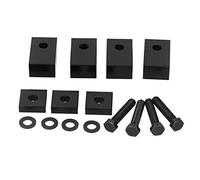 Trousse d'inclinaison de siège arrière, Qiilu Kit d'inclinaison de siège arrière Accessoires d'entretoises de réglage adaptés pour Jeep Wrangler JKU/JL 2007-2020 +