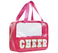 Trousse d'infirmière pour infirmière, trousse d'assistant médical, trousse de toilette transparente et portable en chenille, cadeau d'infirmière, pochette clinique pour étudiants, STB-RS-CHEER