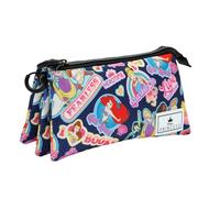 Trousse - Disney - Princesses - Multicolore - 3 Compartiments - Zippée