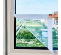 Trousse D'isolation De Fenêtre,Film D'isolation Transparent pour l'isolation Thermique des Fenêtres,Protection Contre Le Froid,Film Isolant Autocollant pour Fenêtre D'hiver (100×120cm/39×47in)