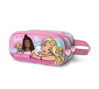 Trousse Double 3D - Barbie Pets - Rose - Taille Unique Rose