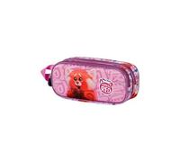 Trousse Double 3D - Disney Alerte Rouge Yaay - Rose - Taille Unique