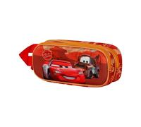 Trousse Double 3D - Disney Cars 3 Desert Road - Rouge - Taille Unique Rouge