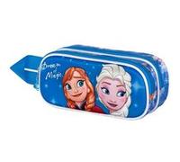 Disney Trousse double 3D La Reine des Neiges 2 Dream Bleu 22 x 9,5 cm Taille unique