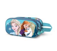 Trousse Double 3D - Disney La Reine des Neiges 2 (Frozen) Lovely - Turquoise - Taille Unique