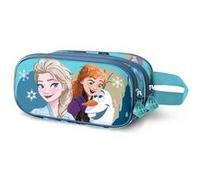 Trousse Double 3D - Disney La Reine des Neiges 2 (Frozen) Lovely - Turquoise - Taille Unique Bleu