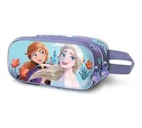 Trousse Double 3D - Disney La Reine des Neiges 2 (Frozen) Spring - Bleu - Taille Unique Bleu