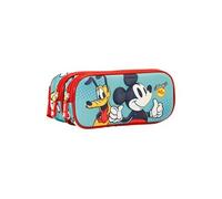 Trousse Double 3D - Disney Mickey Mouse Best - Vert - Taille Unique