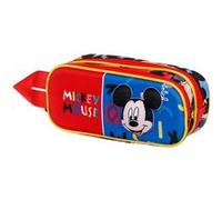 Trousse Double 3D - Disney Mickey Mouse Joyful - Bleu - Taille Unique Bleu G