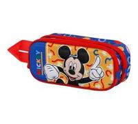 Trousse Double 3D - Disney Mickey Mouse Oh Boy - Rouge - Taille Unique Rouge G