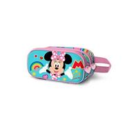 Trousse Double 3D - Disney Minnie Mouse Greet - Turquoise - Taille Unique