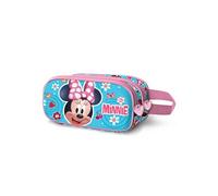 Trousse Double 3D - Disney Minnie Mouse Happiness - Bleu - Taille Unique