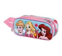 Disney - Trousse double 3D - Princesses Adorable - Bleu - Taille unique