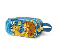 Trousse Double 3D - Disney Roi Lion Wild - Bleu - Taille Unique Bleu
