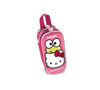 Karactermania Trousse double Hello Kitty Funny 3D Rose 22 x 10 cm