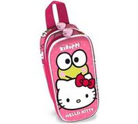 Karactermania Trousse double Hello Kitty Funny 3D Rose 22 x 10 cm
