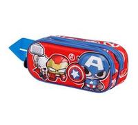 Trousse Double 3D - Marvel Avengers Impact - Rouge - Taille Unique Rouge G