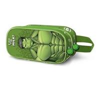 Trousse Double 3D - Marvel Hulk Rage - Vert - Taille Unique Vert