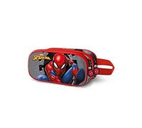 Trousse Double 3D - Marvel Spiderman Symbol - Gris - Taille Unique Gris G