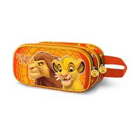 Trousse Double 3D - Roi Lion King - Orange Orange