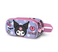 Trousse Double 3D Voyage Avion - Marvel Kuromi Rebel - Mauve - 40x20x25cm Violet