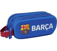 Trousse double BARCELONA FC 3D bleu