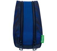Trousse double compartiment Les Fantaisies Basile Bleu