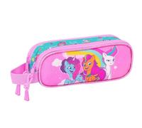 Trousse double enfant Educa Borras My Little Pony Magic Bleu 21x6x8 cm