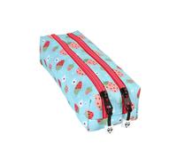 Trousse double enfant Pol Fox Strawberry Bleu TU