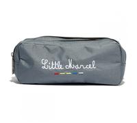 Trousse double Little Marcel 2 compartiments 8879/Gris - 210x230
