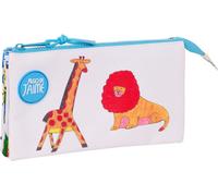 Trousse double multi-usages Algo de Jaime Blanc 22 x 12 x 3 cm