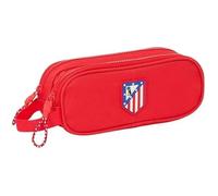 Trousse Double Pour Enfant Atlético De Madrid - Safta - Confortable Et Polyvalente - Bleu - Synthétique - Mixte