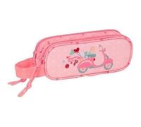 Trousse Double - Safta - Moos Passion - Matière Recyclable - Confortable - Pour Écoliers