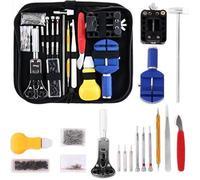 Trousse d'outils 147pcs Kit d'horlogerie professionnel, Outil Réparation pour Démonte Ouvre Bracelet Montre Horloger