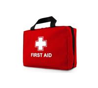 Trousse d'urgence - Sac de premiers secours de qualité supérieure avec 200 articles - Comprend un rinçage des yeux, 2 packs froids et des couvertures d'urgence pour la maison, le bureau, la voiture ou