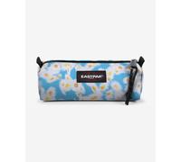 Trousse Eastpak Benchmark Single bleu ciel blanc jaune