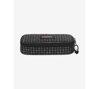 Trousse Eastpak Oval Single noir pur blanc