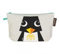 Trousse écolier Grise Coton Bio Pingouin Coq en Pâte® - Accessoires